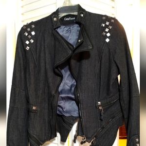 Black Stuffed Jean Jacket